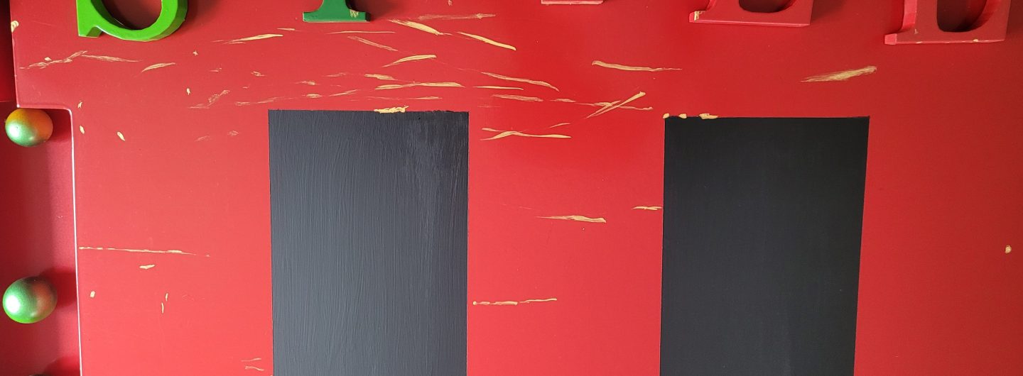 Ein Bild Ausschnitt mit den Buchstaben SPIEL